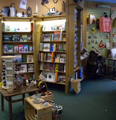 The Friends of Algonquin Park Bookstore and Nature Shop at the Algonquin Park Visitor Centre