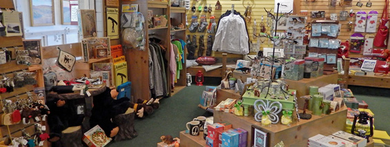 Retail at the Algonquin Park Visitor Centre Bookstore and Nature Shop