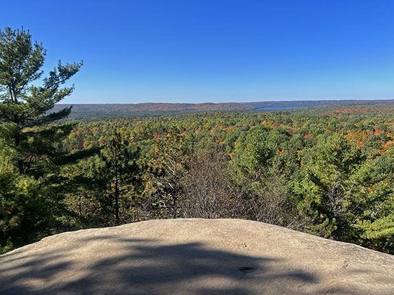 At Lookout Trail in Algonquin Park on September 25, 2025 At Lookout Trail in Algonquin Park on September 25, 2025