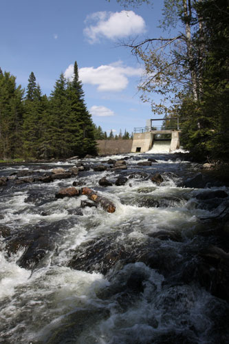 Tea Lake Dam, May 2012