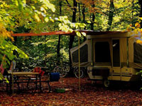 Canisbay Campground Trailer