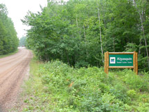 Sand Lake Gate, Algonquin Park