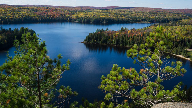 Centennial Ridges Trail in Algonquin Park